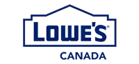 Blue Lowe's logo with a house outline and 'Canada' below.