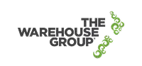 'The Warehouse Group' logo with a green abstract swirl icon.